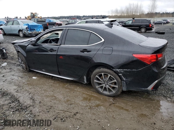 2018 Acura TLX w/Technology Pkg with VIN 19UUB2F58JA007690, listed as a Copart auction lot 87013584 with 136,048 mi miles and Salvage Title. Bid and sale history available at carsss.com. Image 2.
