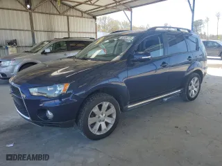2013 Mitsubishi Outlander SE with VIN JA4JT3AW1DU020878, listed as a Copart auction lot 50308775 with 121,805 mi miles and Salvage Title. Bid and sale history available at carsss.com. Image 1.