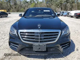 2018 Mercedes-Benz S 560 with VIN WDDUG8DB3JA398510, listed as a Copart auction lot 49276415 with 87,687 mi miles and Salvage Title. Bid and sale history available at carsss.com. Image 5.