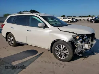 2017 Nissan Pathfinder Platinum with VIN 5N1DR2MN4HC902651, listed as a Copart auction lot 62229865 with 129,841 mi miles and Salvage title. Bid and sale history available at DreamBid. Image 4.