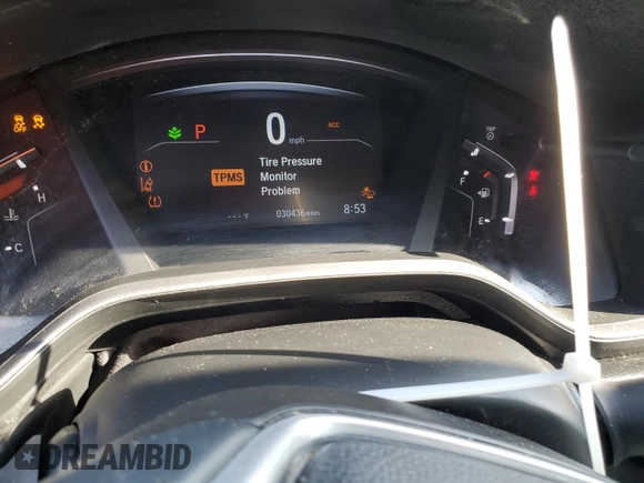 2019 Honda CR-V EX-L with VIN 5J6RW1H85KA013193, listed as a Copart auction lot 52813265 with 30,436 mi miles and Non Repairable. Bid and sale history available at carsss.com. Image 9.