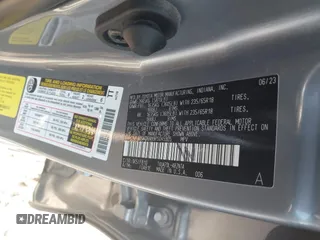 2023 Toyota Highlander L with VIN 5TDKDRAH9PS045905, listed as a IAAI auction lot 40906576 with 32,949 mi miles and . Bid and sale history available at DreamBid. Image 9.