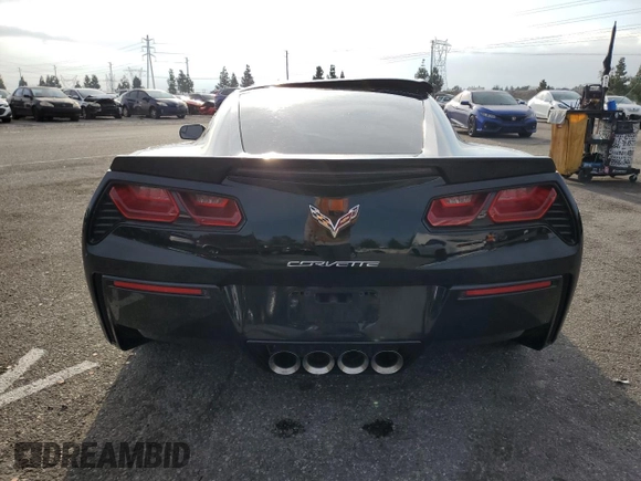 2014 Chevrolet Corvette Z51 2LT with VIN 1G1YK2D76E5127306, listed as a Copart auction lot 86820794 with 43,333 mi miles and Salvage title. Bid and sale history available at DreamBid. Image 6.