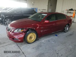 2007 Lexus GS 350 with VIN JTHBE96S170015784, listed as a Copart auction lot 51471335 with 222,084 mi miles and Salvage Title. Bid and sale history available at carsss.com. Image 1.