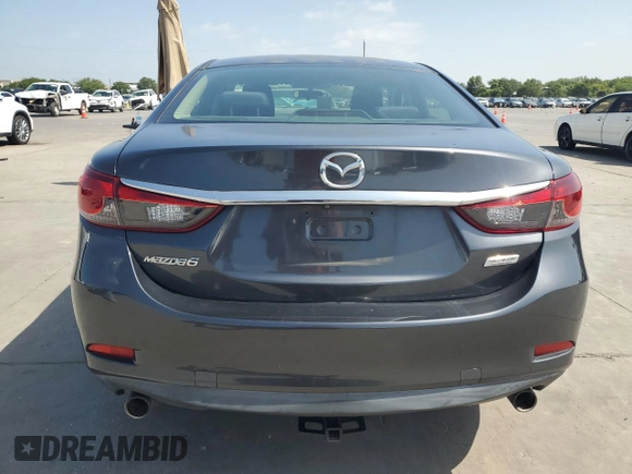 2016 Mazda 6 i Sport with VIN JM1GJ1U50G1406372, listed as a Copart auction lot 64592034 with 44,219 mi miles and Clean Title. Bid and sale history available at DreamBid. Image 6.