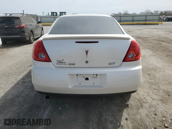 2008 Pontiac G6 GT with VIN 1G2ZH57N684163534, listed as a Copart auction lot 49362935 with 197,651 mi miles and Salvage Title. Bid and sale history available at DreamBid. Image 6.