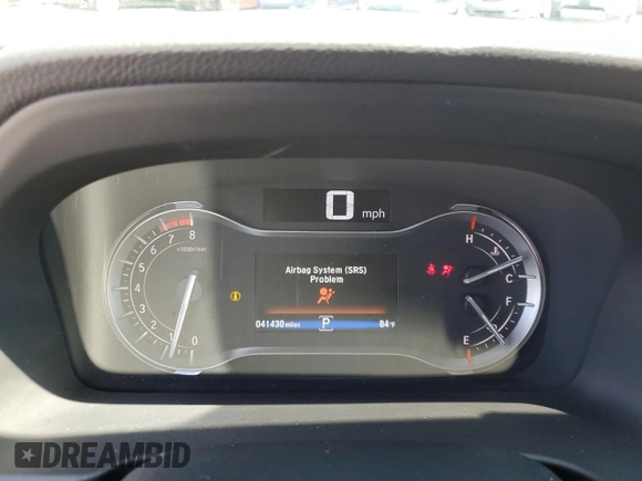 2016 Honda Pilot EX-L with VIN 5FNYF6H55GB093405, listed as a Copart auction lot 53631225 with 41,430 mi miles and Salvage Title. Bid and sale history available at DreamBid. Image 9.