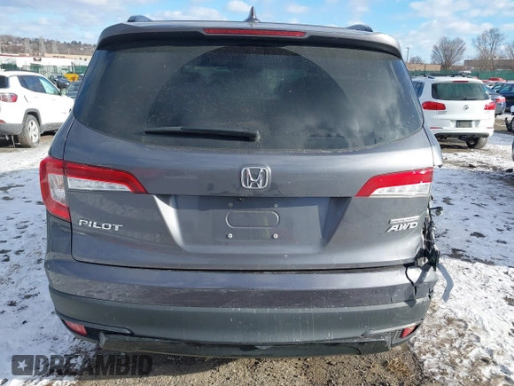 2022 Honda Pilot Special Edition with VIN 5FNYF6H20NB063506, listed as a IAAI auction lot 41239636 with 59,752 mi miles. Bid and sale history available at carsss.com. Image 15.