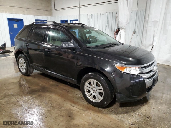 2012 Ford Edge SE with VIN 2FMDK3GC6CBA44144, listed as a Copart auction lot 45947575 with 130,130 mi miles and Salvage Title. Bid and sale history available at carsss.com. Image 4.