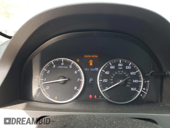 2013 Acura RDX with VIN 5J8TB4H31DL024097, listed as a Copart auction lot 57666335 with 125,038 mi miles and Salvage title. Bid and sale history available at DreamBid. Image 9.