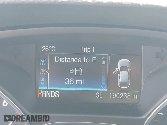 2014 Ford Escape SE with VIN 1FMCU9GXXEUD40924, listed as a IAAI auction lot 42230156 with 190,238 mi miles and . Bid and sale history available at DreamBid. Image 15.