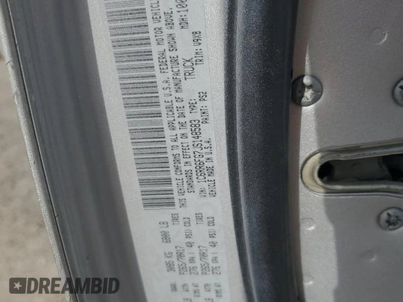 2018 Ram 1500 Express with VIN 1C6RR6FG7JS148583, listed as a Copart auction lot 60063055 with 178,947 mi miles and Salvage title. Bid and sale history available at DreamBid. Image 13.