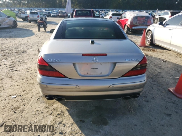2005 Mercedes-Benz SL 55 AMG z VIN WDBSK74F45F089293, wystawiony jako Copart lot #85487394 z przebiegiem 34 153 mil mil oraz Szkoda całkowita • Salvage title. Historia ofert i sprzedaży dostępna na DreamBid. Obrazek 6.