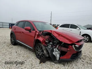 2017 Mazda CX-3 Grand Touring z VIN JM1DKFD79H0162503, wystawiony jako Copart lot #44717205 z przebiegiem 102 013 mil mil oraz Szkoda całkowita • Salvage title. Historia ofert i sprzedaży dostępna na DreamBid. Obrazek 4.