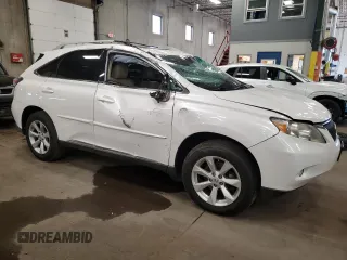 2011 Lexus RX 350 with VIN 2T2BK1BA6BC102910, listed as a Copart auction lot 60153935 with 132,626 mi miles and Salvage title. Bid and sale history available at DreamBid. Image 4.