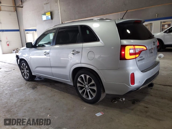 2015 Kia Sorento SX with VIN 5XYKW4A77FG576259, listed as a Copart auction lot 47167575 with 146,275 mi miles and Salvage Title. Bid and sale history available at carsss.com. Image 2.