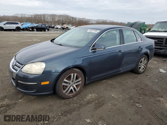2006 Volkswagen Jetta Sedan 2.5L with VIN 3VWSG71K96M784162, listed as a Copart auction lot 46672735 with 195,157 mi miles and Non Repairable. Bid and sale history available at carsss.com. Image 1.