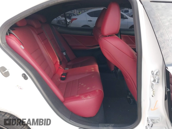 2019 Lexus IS with VIN JTHBA1D20K5085529, listed as a IAAI auction lot 41787672 with 105,633 mi miles. Bid and sale history available at carsss.com. Image 8.