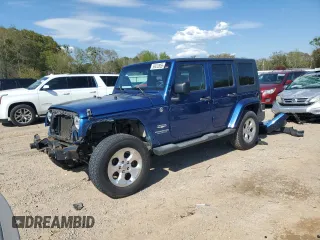 2010 Jeep Wrangler Unlimited Sahara with VIN 1J4BA5H19AL171369, listed as a Copart auction lot 50412855 with 152,742 mi miles and Salvage Title. Bid and sale history available at carsss.com. Image 1.