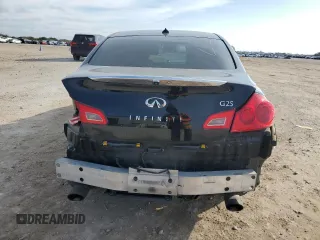 2012 Infiniti G25 Journey with VIN JN1DV6AP6CM810511, listed as a Copart auction lot 84453084 with Not Provided miles and Salvage Title. Bid and sale history available at DreamBid. Image 6.