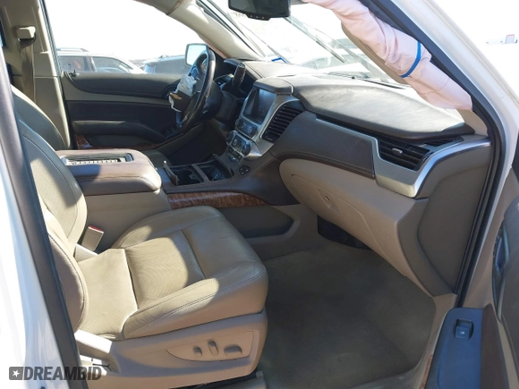 2016 Chevrolet Tahoe LTZ with VIN 1GNSKCKCXGR341155, listed as a IAAI auction lot 41244868 with 163,455 mi miles. Bid and sale history available at carsss.com. Image 5.