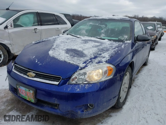 2006 Chevrolet Monte Carlo LTZ with VIN 2G1WN161069396231, listed as a IAAI auction lot 41267265 with 98,847 mi miles and . Bid and sale history available at DreamBid. Image 2.