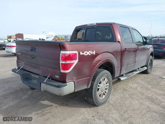 2010 Ford F-150 XL with VIN 1FTFW1EV8AFA74302, listed as a IAAI auction lot 41679300 with 303,049 mi miles. Bid and sale history available at carsss.com. Image 4.