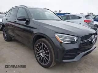 2022 Mercedes-Benz GLC with VIN W1N0G8DB4NV351017, listed as a IAAI auction lot 41899983 with 49,090 mi miles. Bid and sale history available at carsss.com. Image 1.