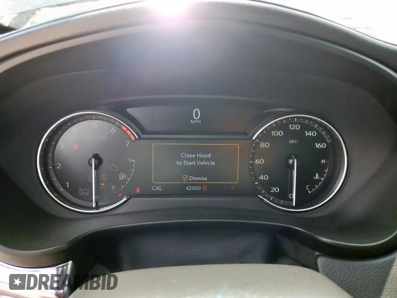 2023 Cadillac XT4 FWD Luxury with VIN 1GYAZAR46PF178003, listed as a Copart auction lot 59121545 with 42,000 mi miles and Salvage title. Bid and sale history available at DreamBid. Image 9.
