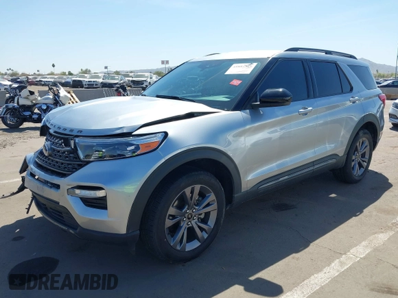 2022 Ford Explorer XLT with VIN 1FMSK8DH4NGC48733, listed as a IAAI auction lot 41884548 with 62,081 mi miles. Bid and sale history available at carsss.com. Image 17.