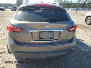 2015 Infiniti QX70 with VIN JN8CS1MU8FM380334, listed as a Copart auction lot 42929405 with 92,090 mi miles and Salvage title. Bid and sale history available at DreamBid. Image 6.