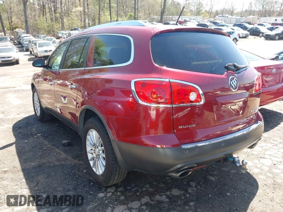 2011 Buick Enclave CXL-1 with VIN 5GAKRBED1BJ144922, listed as a IAAI auction lot 41863475 with 196,837 mi miles. Bid and sale history available at carsss.com. Image 3.