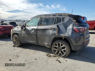 2018 Jeep Compass Limited with VIN 3C4NJDCB0JT350661, listed as a Copart auction lot 47981695 with 115,188 mi miles and Salvage Title. Bid and sale history available at DreamBid. Image 2.