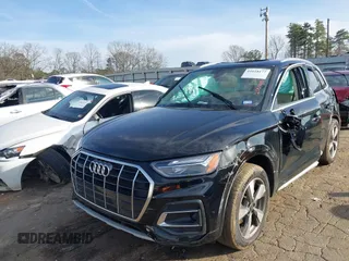 2023 Audi Q5 Premium with VIN WA1ABAFYXP2054089, listed as a IAAI auction lot 41618177 with 24,771 mi miles and . Bid and sale history available at DreamBid. Image 17.