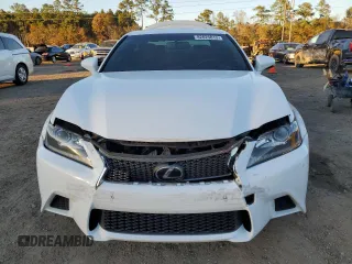 2015 Lexus GS 350 with VIN JTHBE1BL7FA018794, listed as a Copart auction lot 82625013 with 124,925 mi miles and Salvage Title. Bid and sale history available at carsss.com. Image 5.