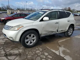 2006 Nissan Murano SL z VIN JN8AZ08T46W407189, wystawiony jako Copart lot #53729915 z przebiegiem 194 715 mil mil oraz Szkody całkowita. Historia ofert i sprzedaży dostępna na DreamBid. Obrazek 1.