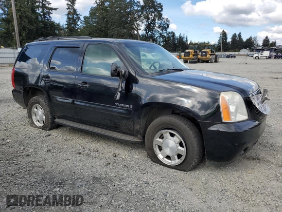 2007 GMC Yukon SLT with VIN 1GKFK13037J362774, listed as a Copart auction lot 72448714 with 0 mi miles and Salvage Title. Bid and sale history available at carsss.com. Image 4.