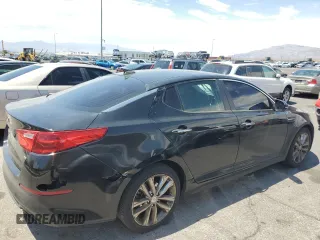 2015 Kia Optima LX with VIN 5XXGM4A77FG355230, listed as a Copart auction lot 55334165 with 123,567 mi miles and Clean title. Bid and sale history available at DreamBid. Image 3.