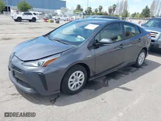 2020 Toyota Prius L Eco with VIN JTDKARFU5L3126040, listed as a IAAI auction lot 42025675 with 18,115 mi miles. Bid and sale history available at carsss.com. Image 17.