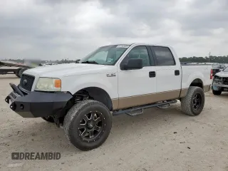 2006 Ford F-150 XLT with VIN 1FTPW14VX6KD05561, listed as a Copart auction lot 57702655 with 168,339 mi miles and Salvage title. Bid and sale history available at DreamBid. Image 1.
