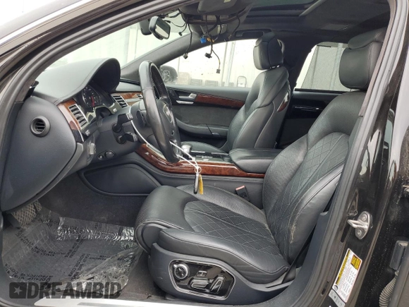 2013 Audi A8 L 3.0L with VIN WAURGAFD9DN004556, listed as a Copart auction lot 41462695 with 138,090 mi miles and Clean Title. Bid and sale history available at carsss.com. Image 7.
