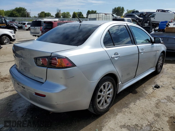 2013 Mitsubishi Lancer ES with VIN JA32U2FU7DU023372, listed as a Copart auction lot 67899084 with 110,567 mi miles and Salvage Title. Bid and sale history available at carsss.com. Image 3.