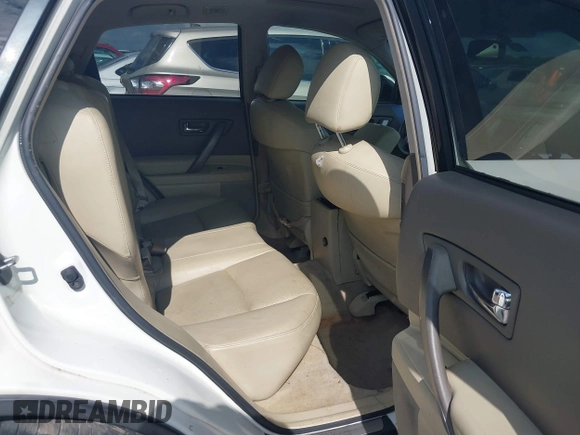 2008 Infiniti FX with VIN JNRAS08U98X104799, listed as a IAAI auction lot 42239487 with 159,439 mi miles and . Bid and sale history available at DreamBid. Image 8.