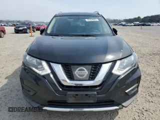 2017 Nissan Rogue SV with VIN KNMAT2MV6HP615202, listed as a Copart auction lot 49304805 with 181,893 mi miles and Salvage Title. Bid and sale history available at carsss.com. Image 5.