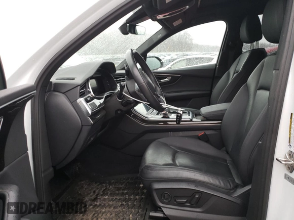 2022 Audi Q7 Premium Plus with VIN WA1LJBF70ND020124, listed as a Copart auction lot 42432685 with 36,644 mi miles and Salvage title. Bid and sale history available at DreamBid. Image 7.
