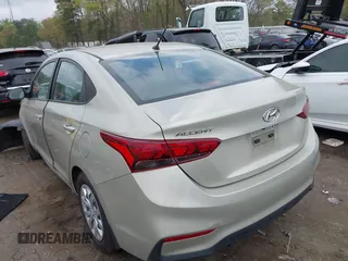 2020 Hyundai Accent SE with VIN 3KPC24A63LE094663, listed as a IAAI auction lot 41950956 with 64,507 mi miles. Bid and sale history available at carsss.com. Image 3.