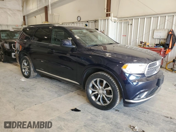2018 Dodge Durango SXT with VIN 1C4RDJAG8JC279890, listed as a Copart auction lot 63655985 with 93,350 mi miles and Clean title. Bid and sale history available at DreamBid. Image 4.