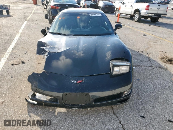 2001 Chevrolet Corvette Z06 with VIN 1G1YY12S115116644, listed as a Copart auction lot 84196744 with 0 mi miles and Salvage Title. Bid and sale history available at carsss.com. Image 5.