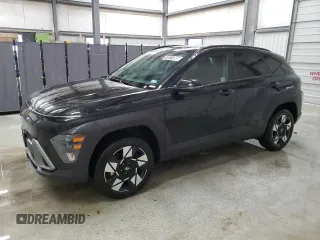 2025 Hyundai Kona SEL with VIN KM8HBCAB3SU244683, listed as a Copart auction lot 51971895 with 3,918 mi miles and Clean Title. Bid and sale history available at carsss.com. Image 1.