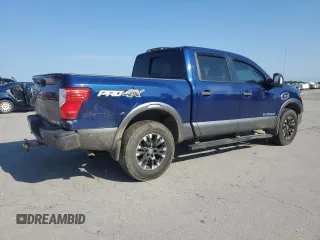 2017 Nissan Titan Pro-4X with VIN 1N6AA1E5XHN544948, listed as a Copart auction lot 61851175 with 216,797 mi miles and Clean title. Bid and sale history available at DreamBid. Image 3.